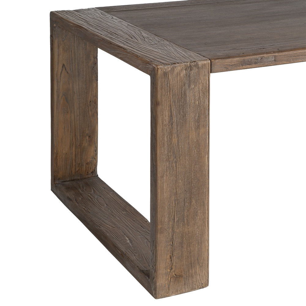 MESA COMEDOR MADERA DE OLMO SAL�N 200 X 100 X 76 CM