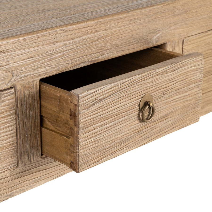 CONSOLA MADERA DE OLMO ENTRADA 240 X 45 X 90 CM