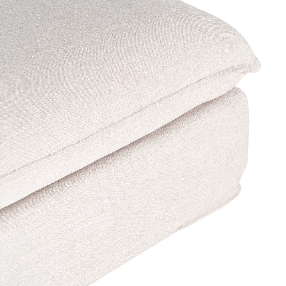PUF BEIGE DM-TEJIDO SAL�N 100 X 100 X 42 CM