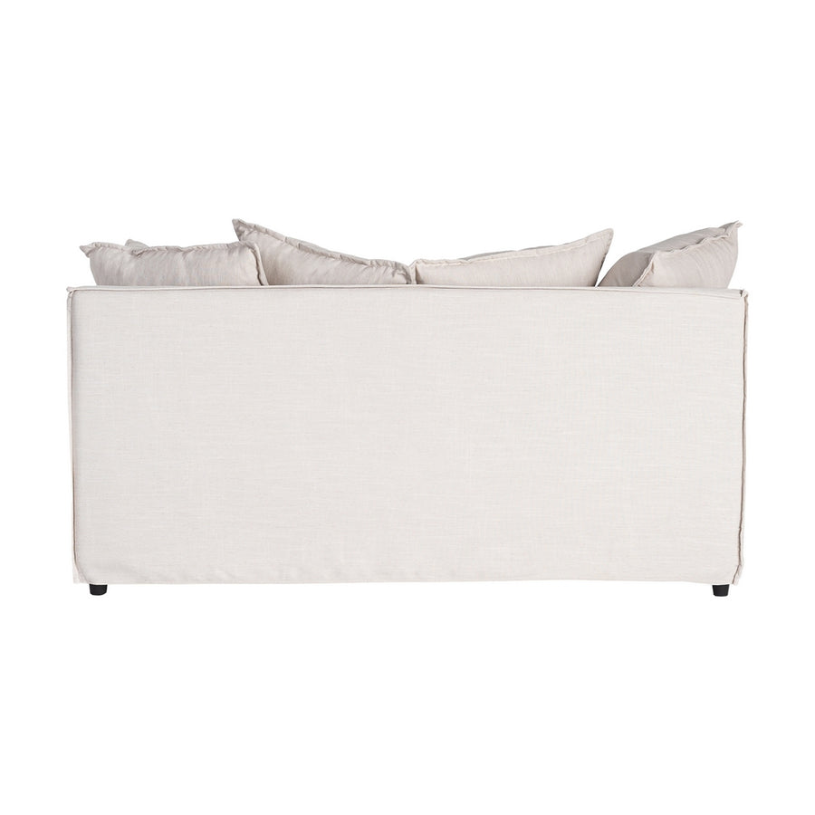 SOFÁ 2 PLAZAS BEIGE DM-TEJIDO SALÓN 158 X 102 X 77 CM