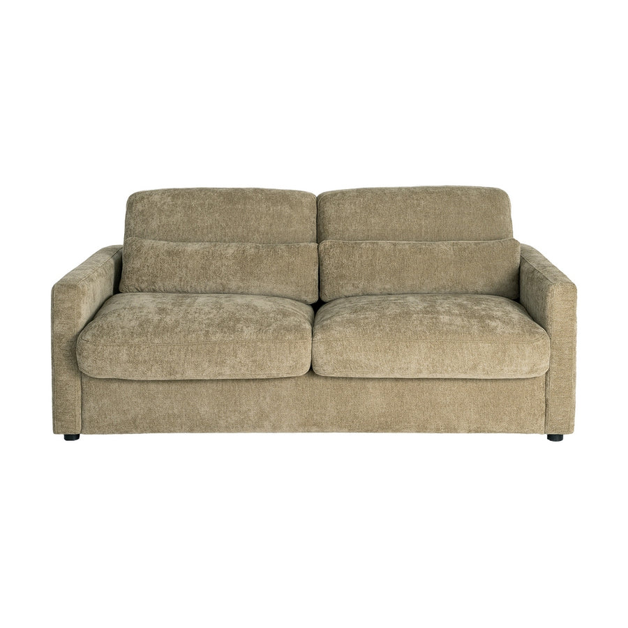 SOFÁ CAMA VERDE DM-METAL SALÓN 194 X 104 X 88 CM