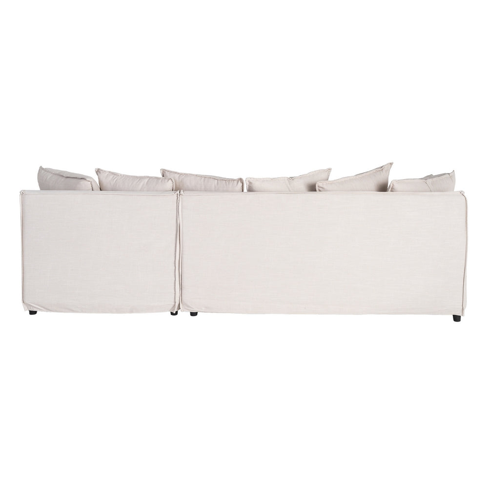 SOF� CHAISE LONGUE BEIGE DM-TEJIDO SAL�N 252 X 158 X 84 CM