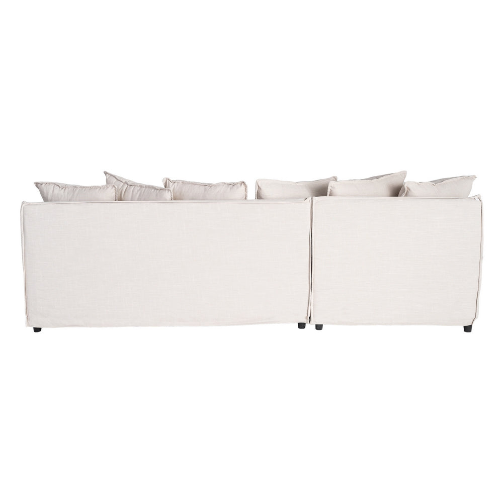 SOF� CHAISE LONGUE BEIGE DM-TEJIDO SAL�N 254 X 158 X 84 CM