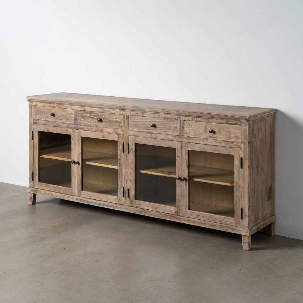 APARADOR MADERA DE PINO SALÓN 200 X 42 X 88 CM