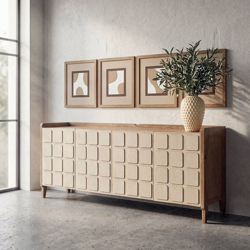 APARADOR MADERA RECICLADA SAL�N 180 X 45 X 78 CM