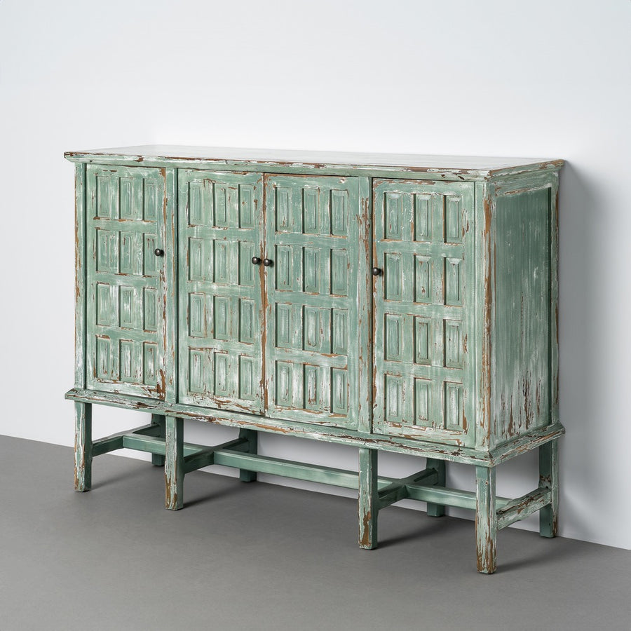 APARADOR MADERA RECICLADA SALÓN 160 X 46 X 112 CM