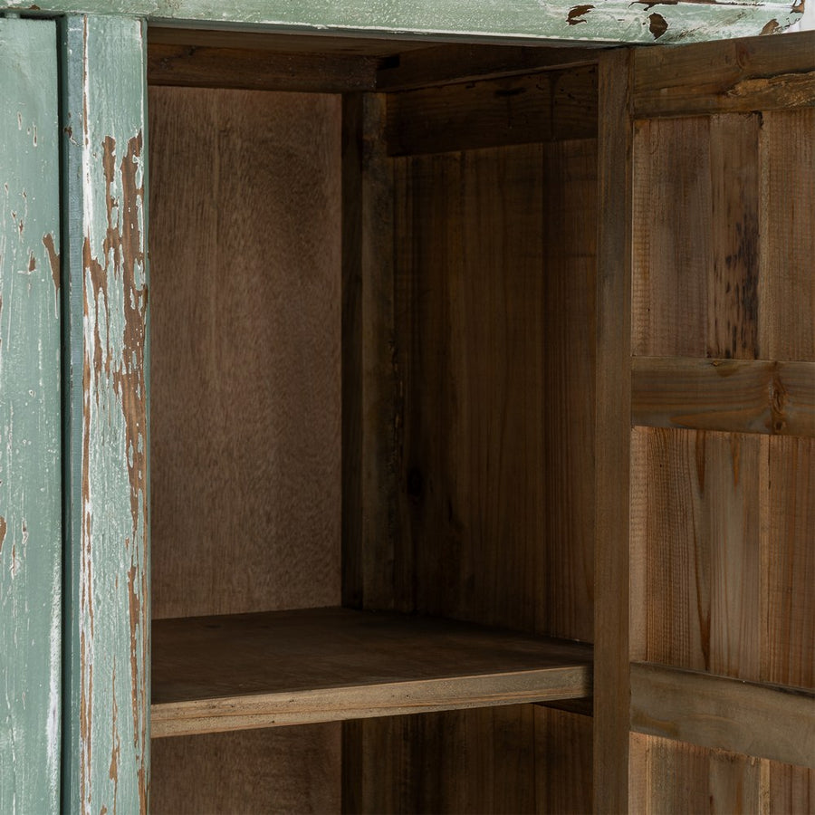 APARADOR MADERA RECICLADA SALÓN 160 X 46 X 112 CM