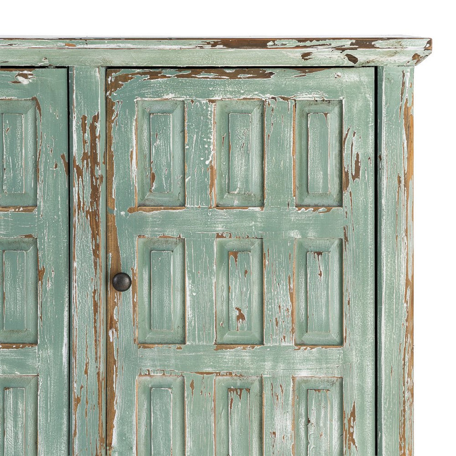 APARADOR MADERA RECICLADA SALÓN 160 X 46 X 112 CM