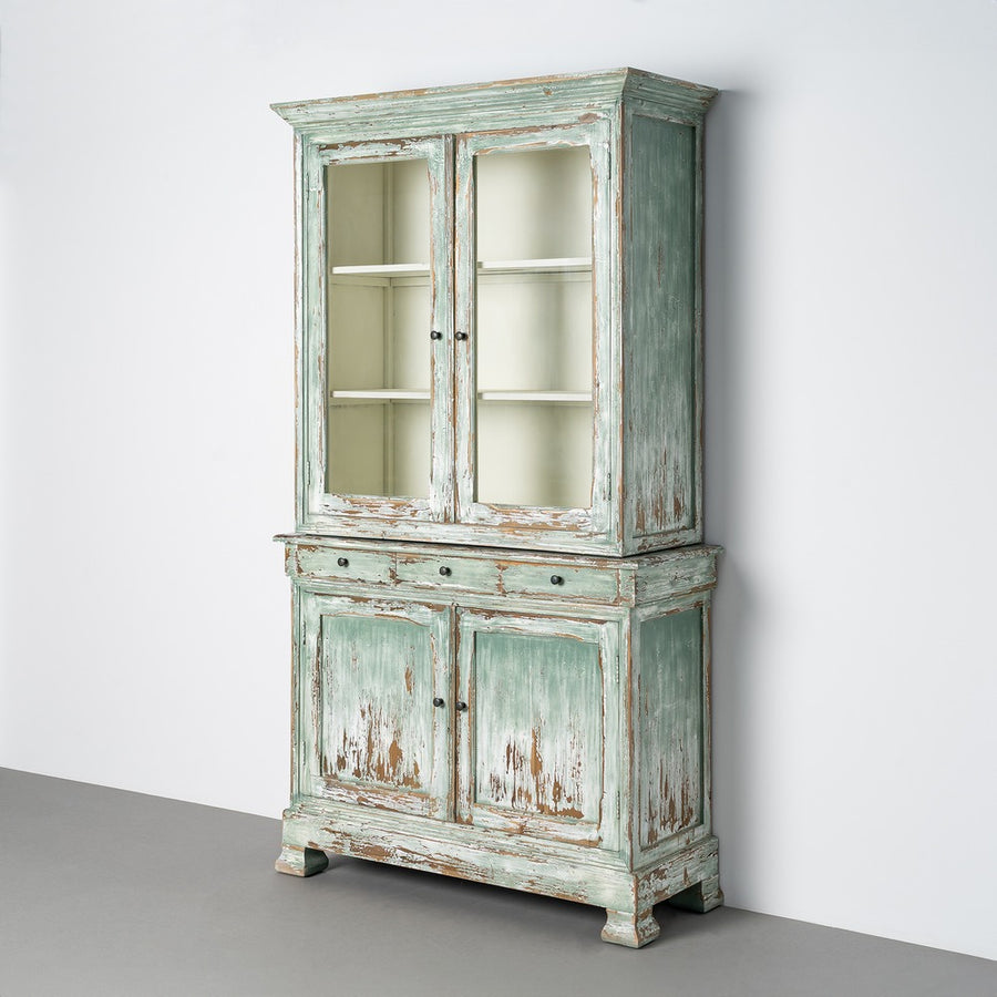 ALACENA MADERA RECICLADA SALÓN 120 X 47 X 218 CM