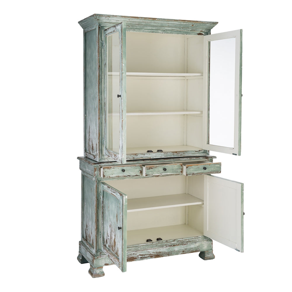 ALACENA MADERA RECICLADA SAL�N 120 X 47 X 218 CM