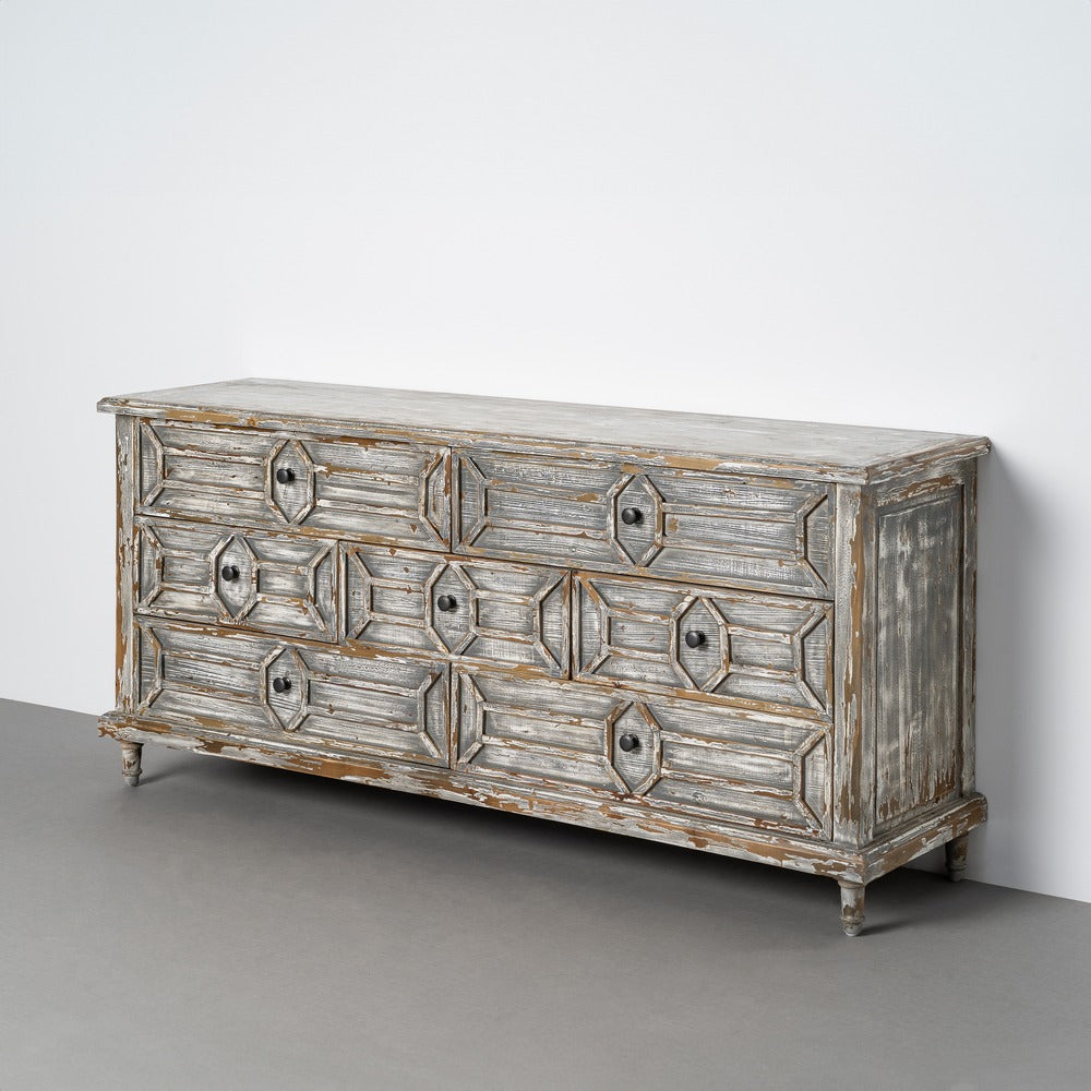 APARADOR MADERA RECICLADA SAL�N 180 X 45 X 80 CM