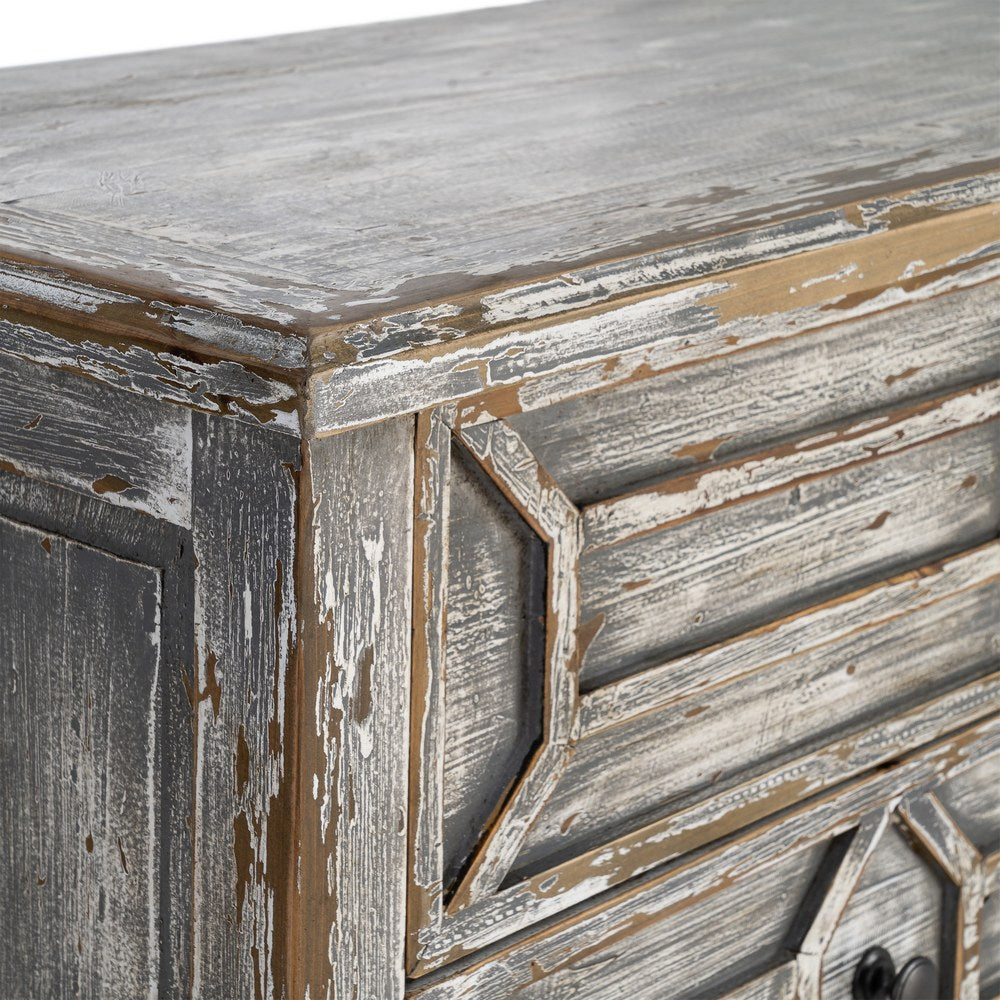 APARADOR MADERA RECICLADA SAL�N 180 X 45 X 80 CM