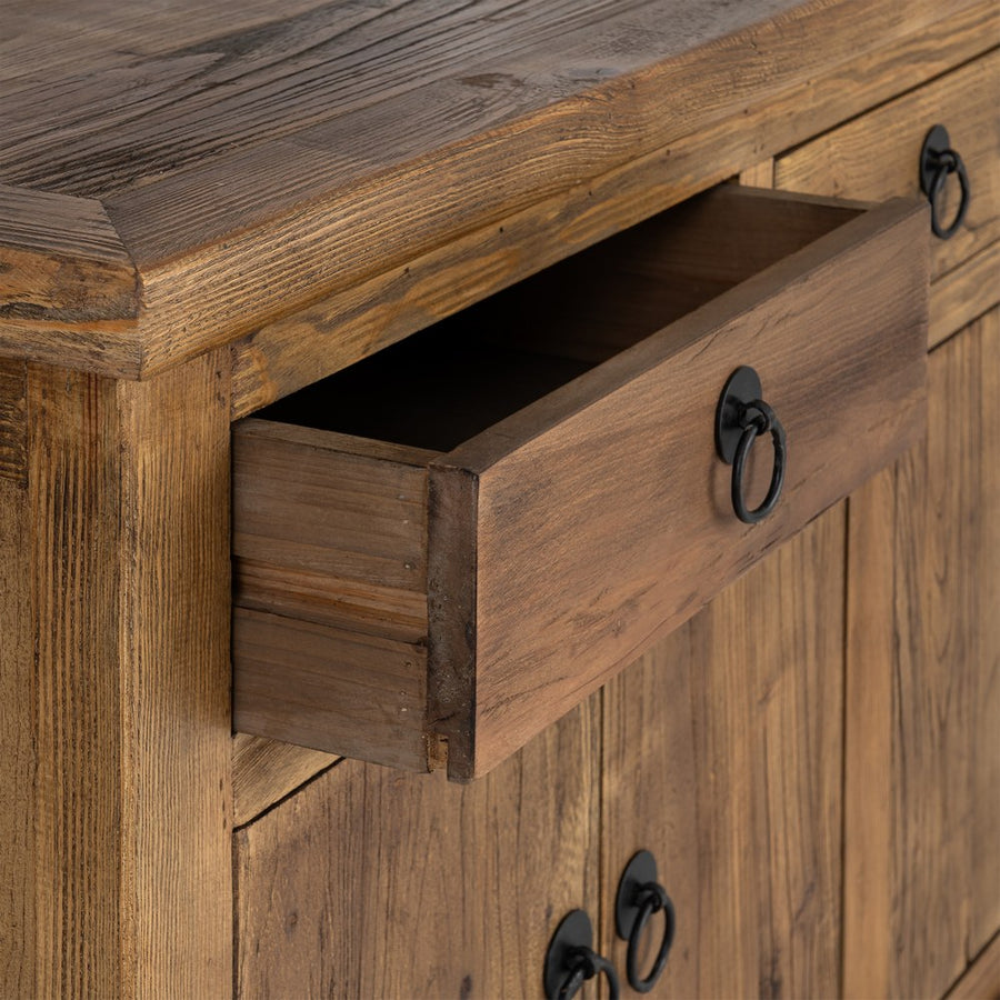 APARADOR MADERA RECICLADA SALÓN 190 X 50 X 80 CM
