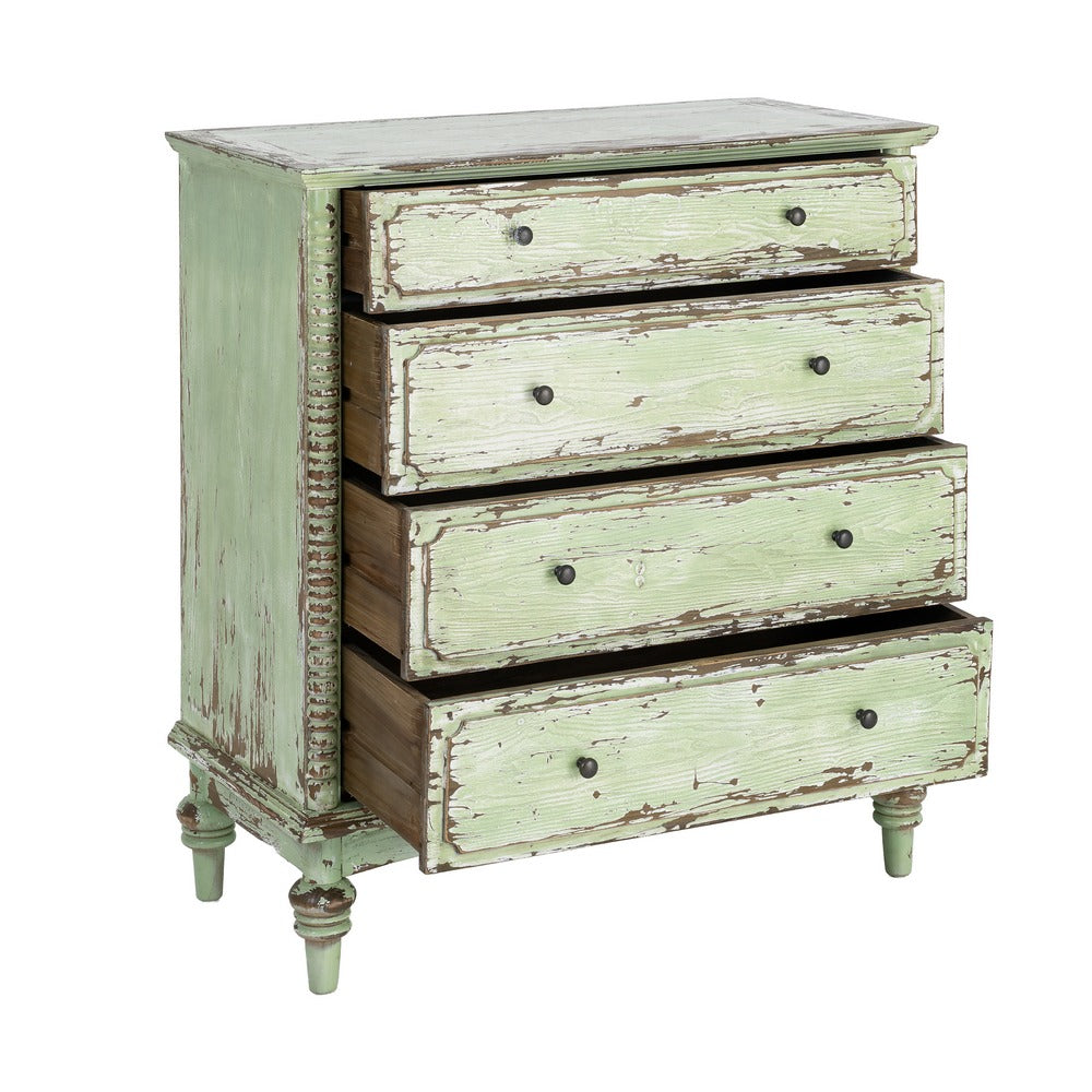 C�MODA MADERA RECICLADA DORMITORIO 95 X 45 X 103 CM
