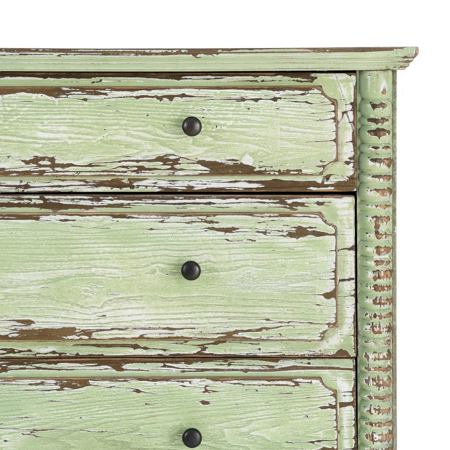 RECLAIMED WOOD CHEST OF DRAWERS BEDROOM 95 X 45 X 103 CM
