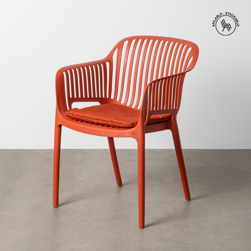 OUTDOOR STACKABLE POLYPROPYLENE CHAIR 55 X 61 X 80 CM