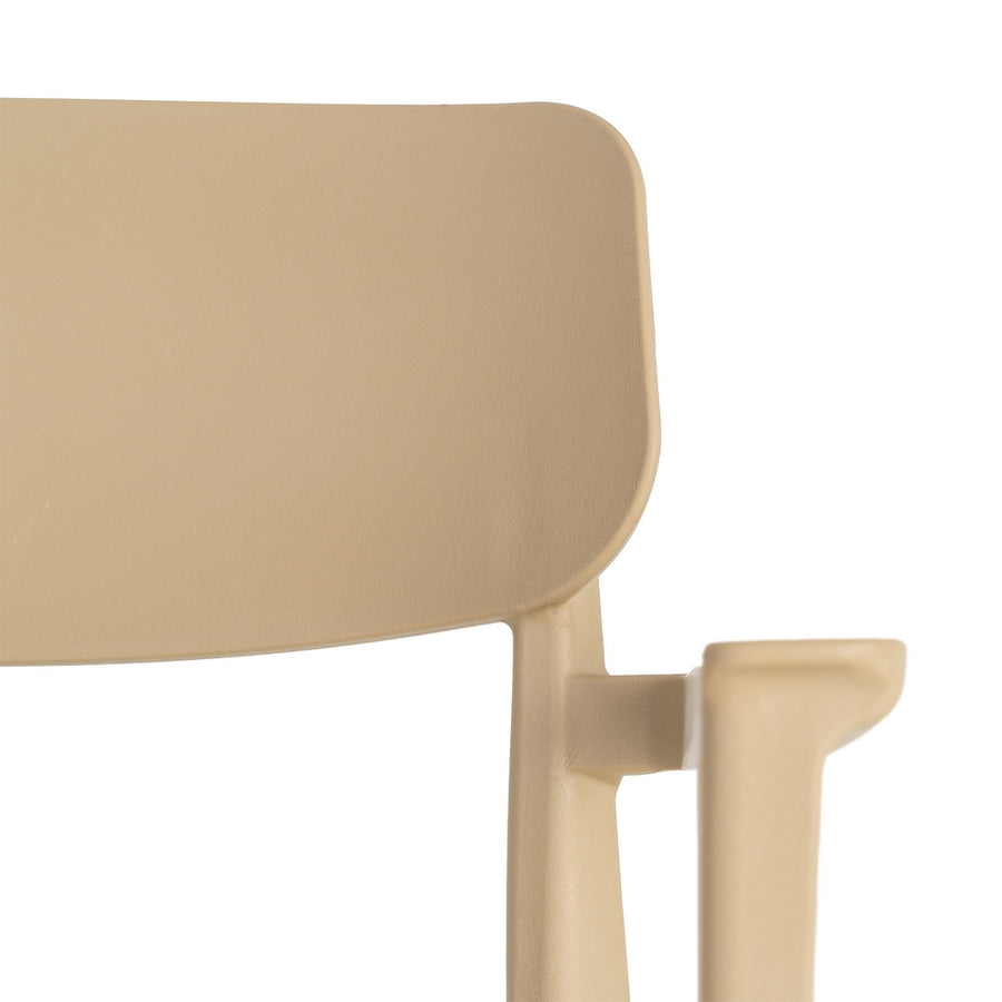 SILLA APILABLE CAQUI PP CONTRACT 51,50 X 51 X 80 CM