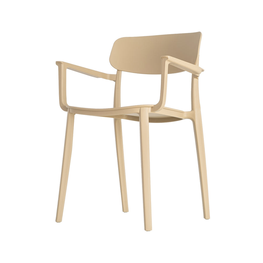 SILLA APILABLE CAQUI PP CONTRACT 51,50 X 51 X 80 CM