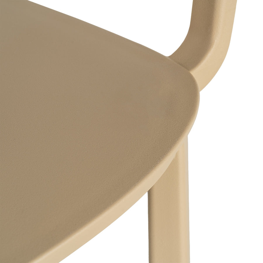 SILLA APILABLE CAQUI PP CONTRACT 51,50 X 51 X 80 CM