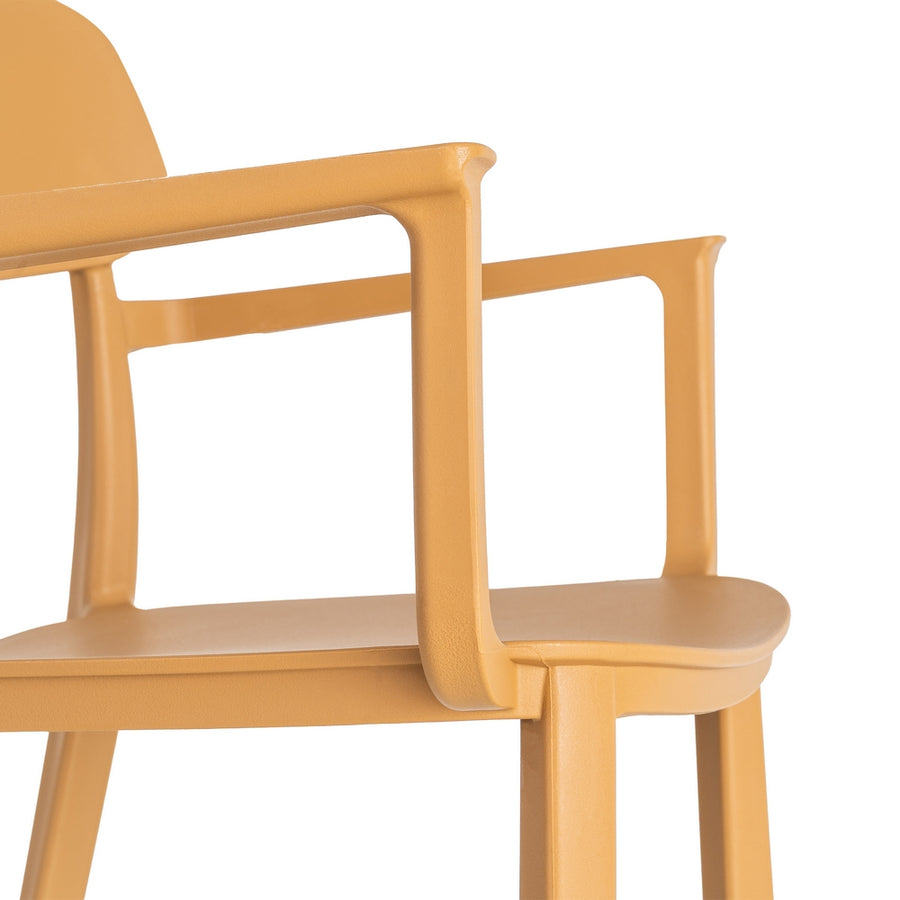 SILLA APILABLE OCRE PP CONTRACT 51,50 X 51 X 80 CM