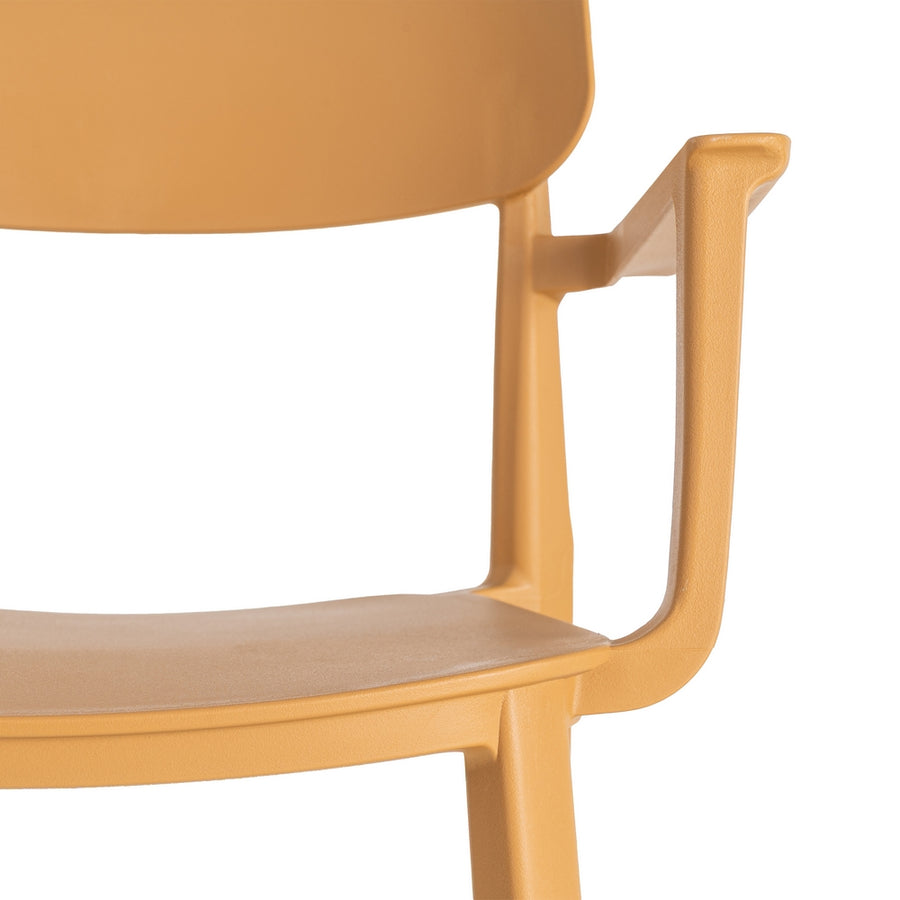 SILLA APILABLE OCRE PP CONTRACT 51,50 X 51 X 80 CM