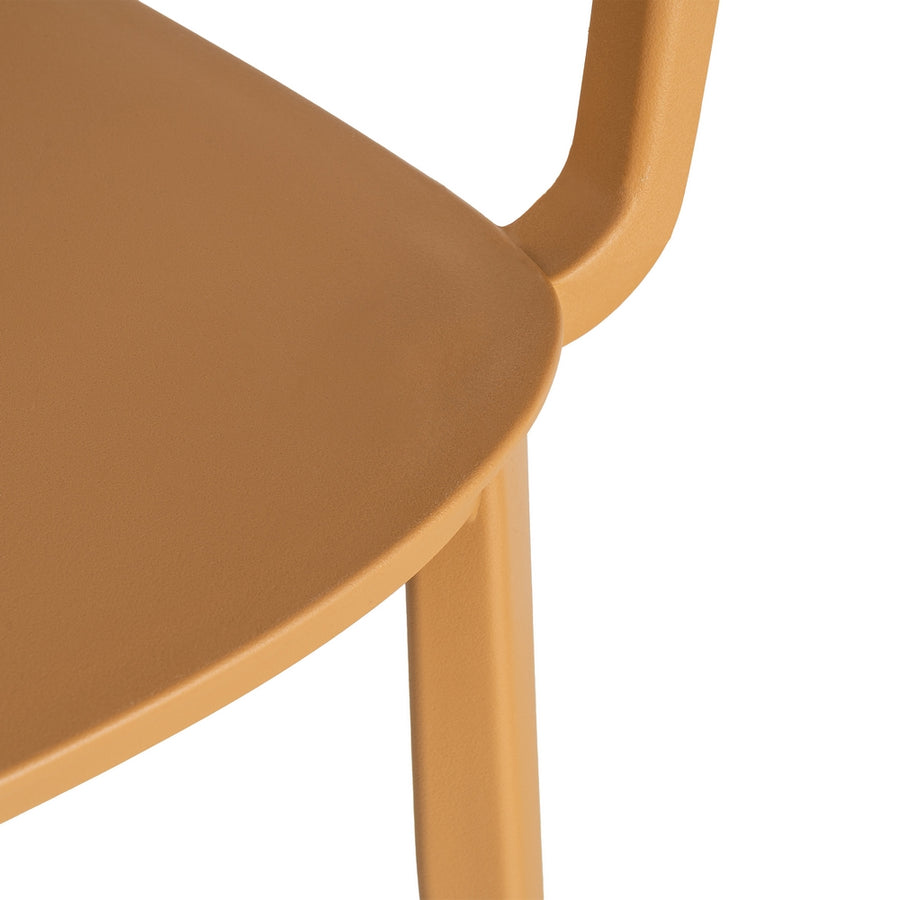 SILLA APILABLE OCRE PP CONTRACT 51,50 X 51 X 80 CM