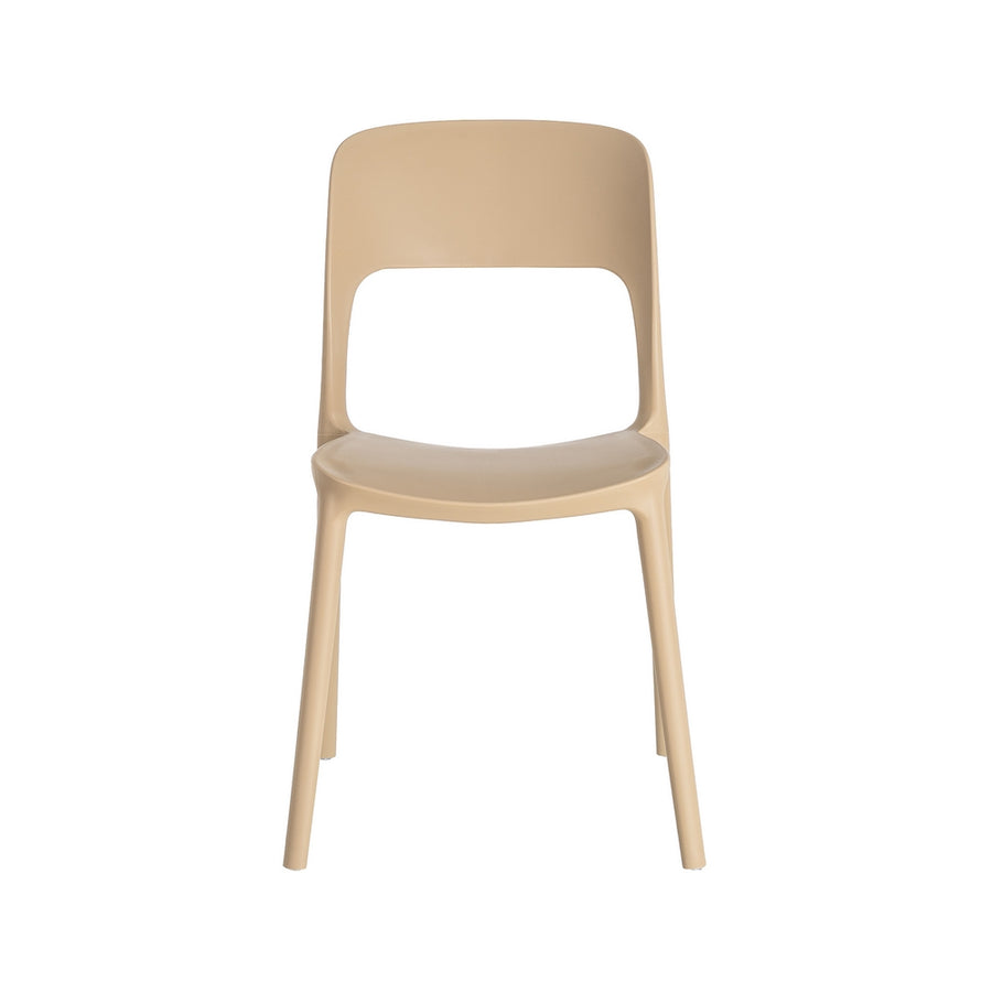 SILLA APILABLE CAQUI PP CONTRACT 58 X 41 X 82 CM