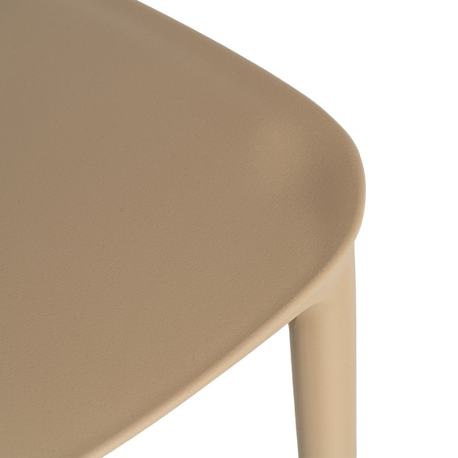 SILLA APILABLE CAQUI PP CONTRACT 58 X 41 X 82 CM