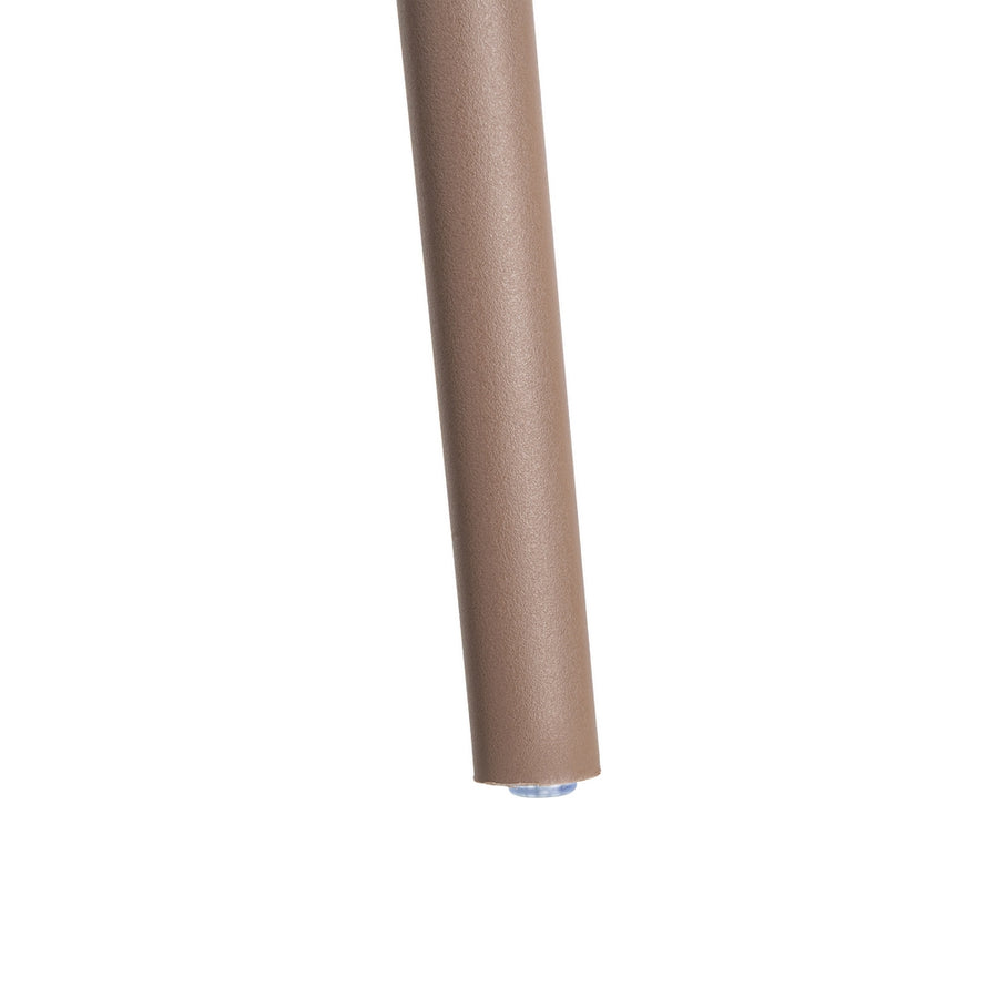 SILLA APILABLE MARRÓN PP CONTRACT 58 X 41 X 82 CM