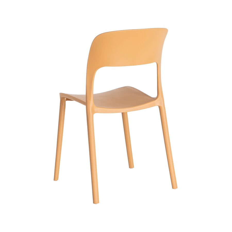 SILLA APILABLE OCRE PP CONTRACT 58 X 41 X 82 CM