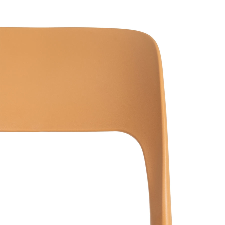SILLA APILABLE OCRE PP CONTRACT 58 X 41 X 82 CM