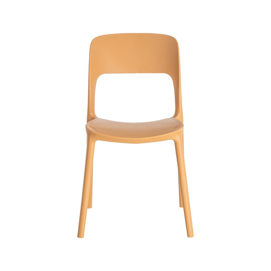 SILLA APILABLE OCRE PP CONTRACT 58 X 41 X 82 CM