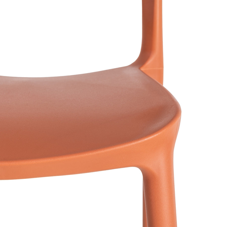 STACKABLE CHAIR TILED PP CONTRACT 58 X 41 X 82 CM