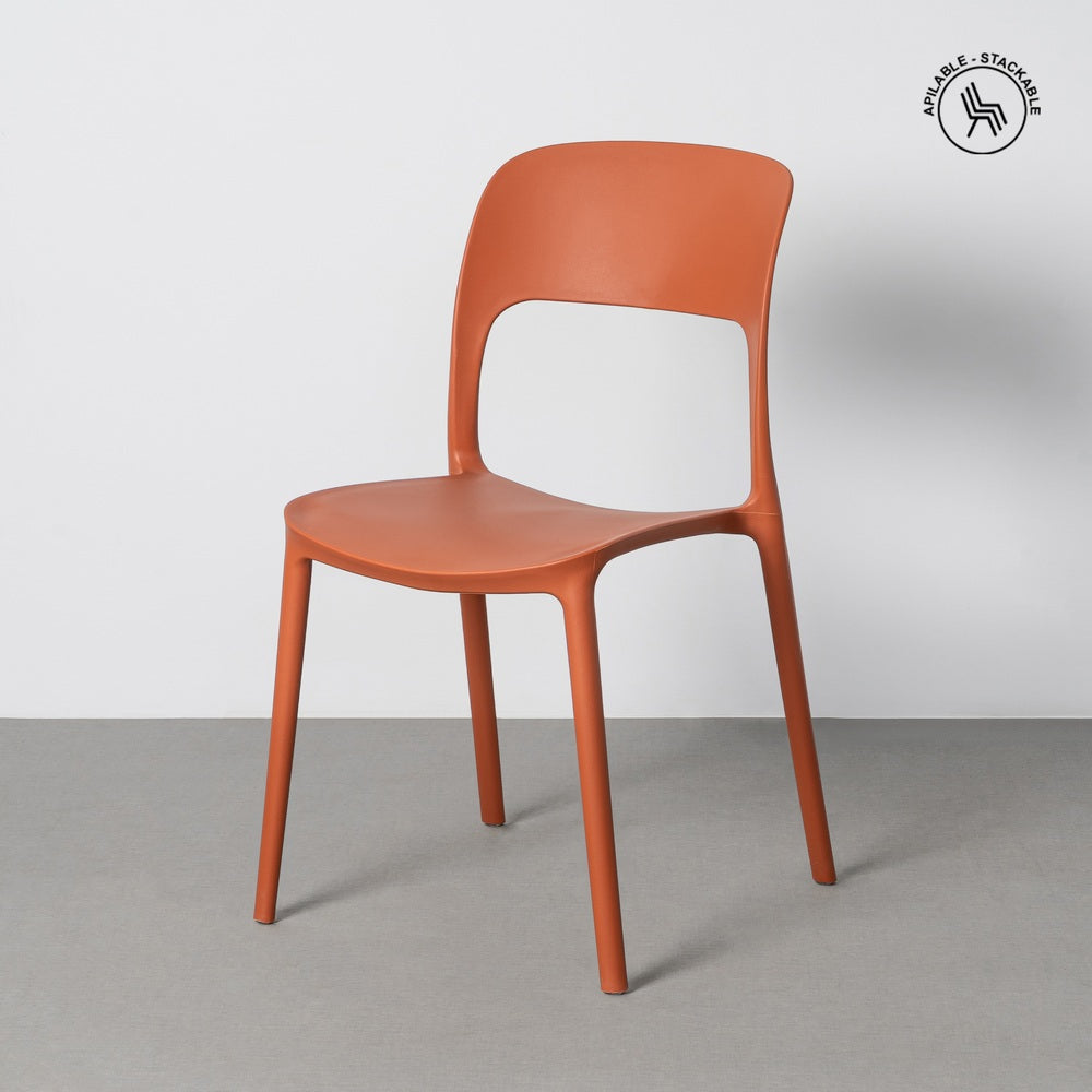 STACKABLE CHAIR TILED PP CONTRACT 58 X 41 X 82 CM