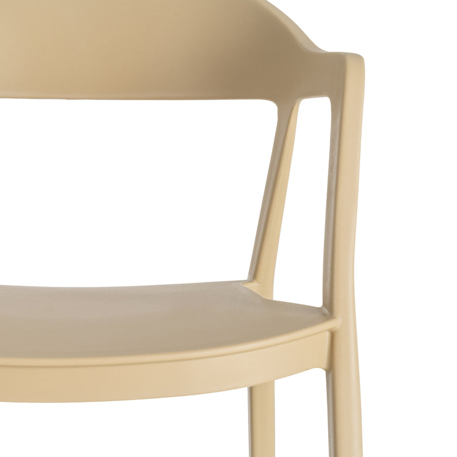 SILLA APILABLE CAQUI PP CONTRACT 52 X 52 X 80 CM