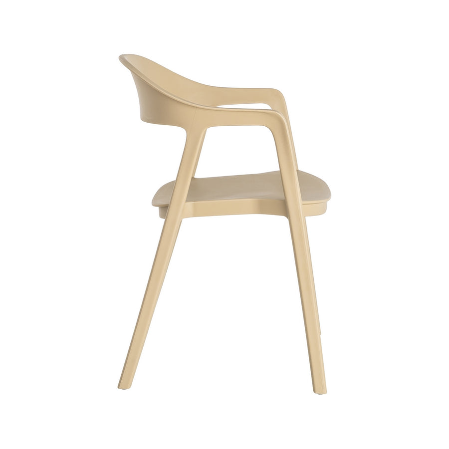 SILLA APILABLE CAQUI PP CONTRACT 52 X 52 X 80 CM