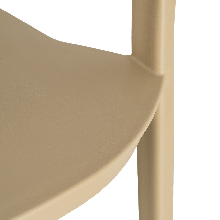 SILLA APILABLE CAQUI PP CONTRACT 52 X 52 X 80 CM