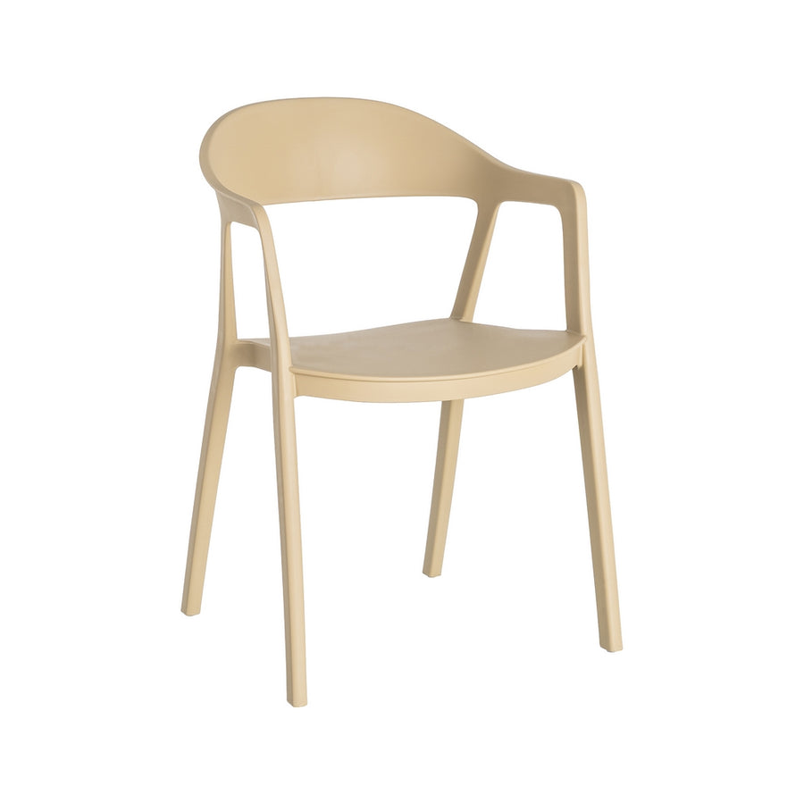 SILLA APILABLE CAQUI PP CONTRACT 52 X 52 X 80 CM