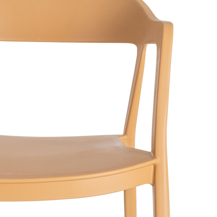 SILLA APILABLE OCRE PP CONTRACT 52 X 52 X 80 CM