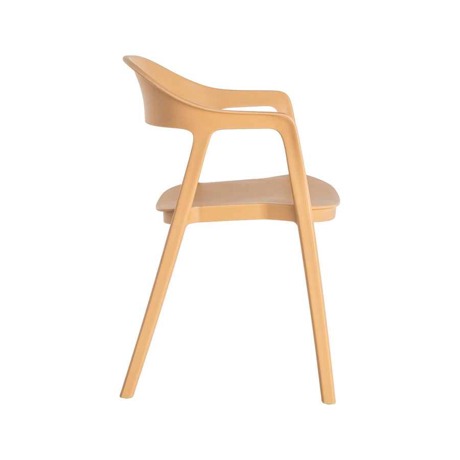 SILLA APILABLE OCRE PP CONTRACT 52 X 52 X 80 CM