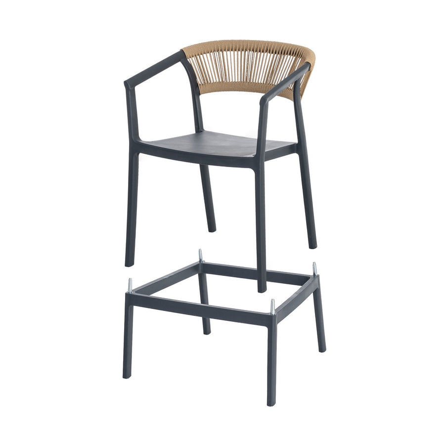 TABURETE-SILLA POLIPROPILENO CONTRACT 55,80 X 59,80 X 104,50