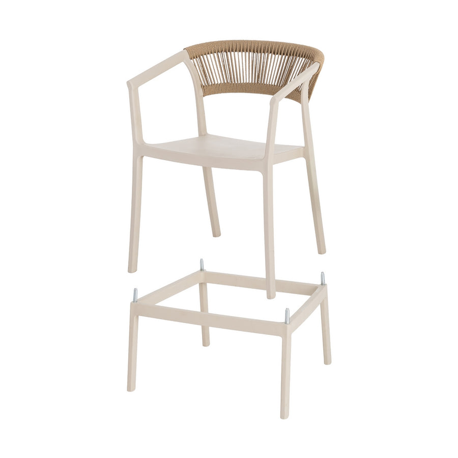 TABURETE-SILLA POLIPROPILENO CONTRACT 55,80 X 59,80 X 104,50