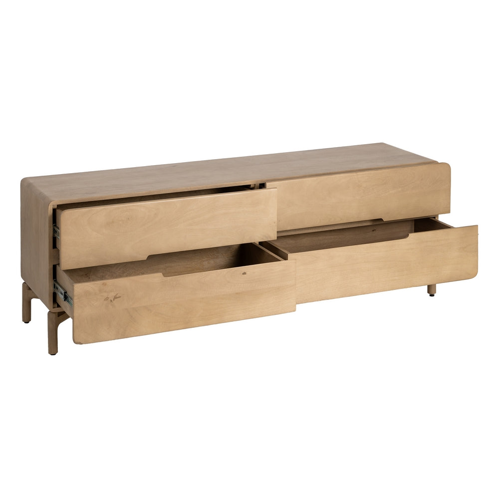 MUEBLE TV MADERA DE MANGO SALÓN 160 X 45 X 46 CM