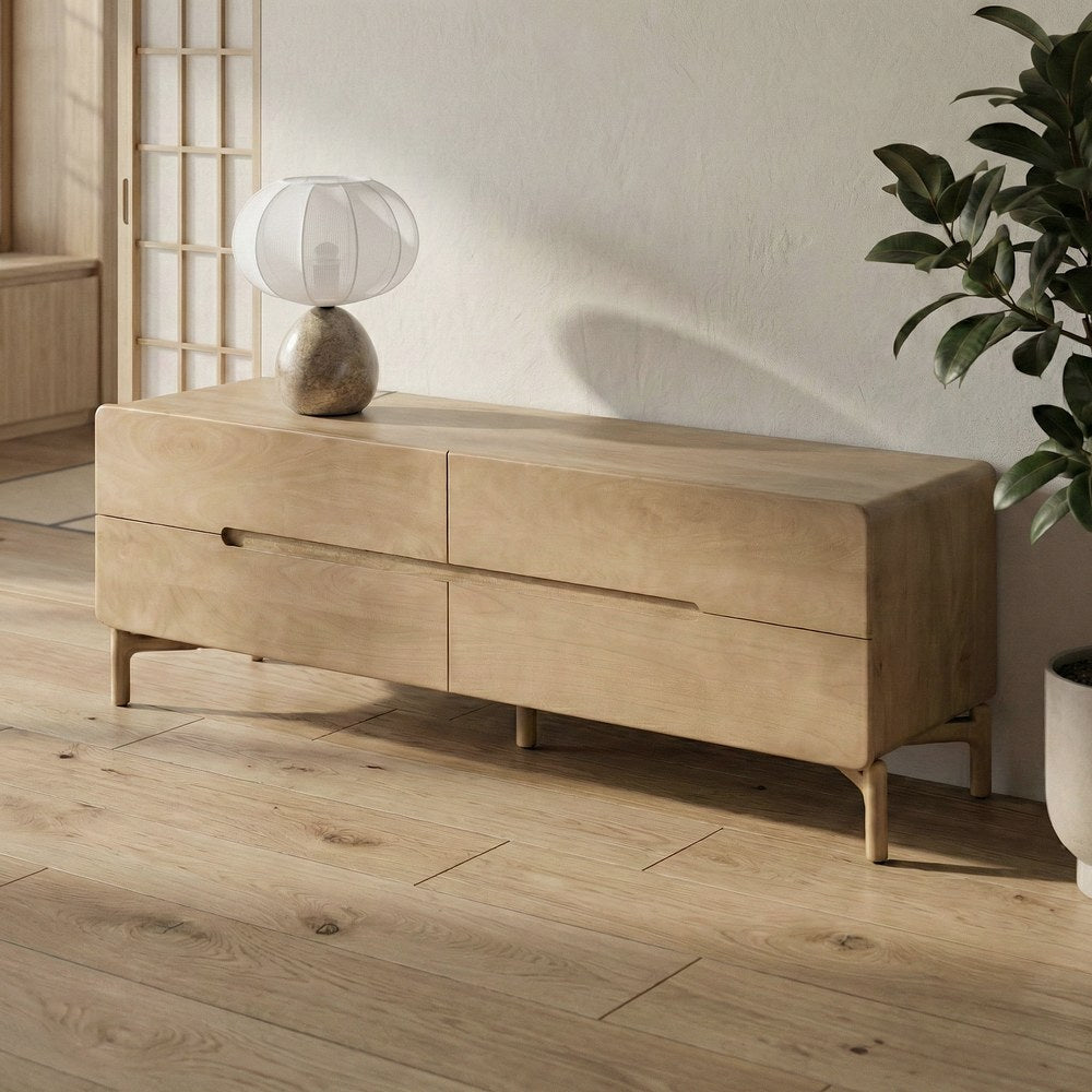 MUEBLE TV MADERA DE MANGO SAL�N 160 X 45 X 46 CM