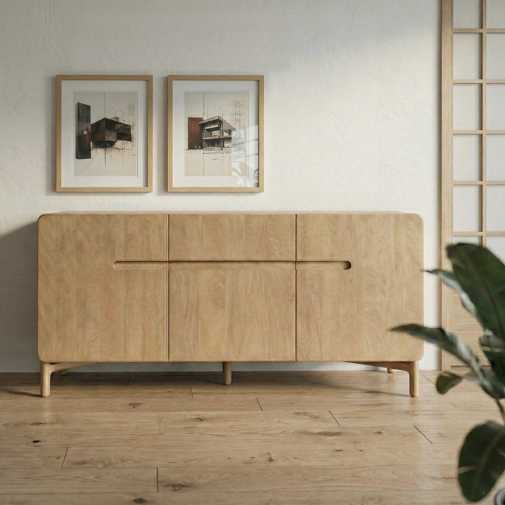 APARADOR MADERA DE MANGO SALÓN 160 X 45 X 74 CM