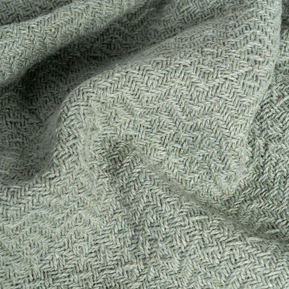 PLAID VERDE ALGOD�N-POLI�STER 180 X 270 CM