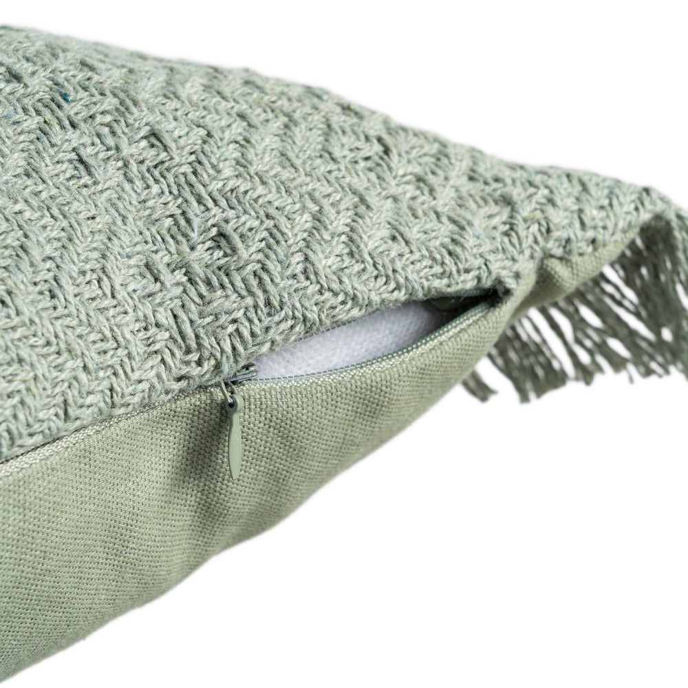 COJ�N VERDE ALGOD�N-POLI�STER 60 X 60 CM
