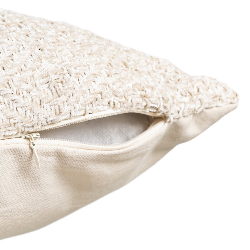 COJÍN NATURAL POLIÉSTER TEXTIL/HOGAR 60 X 60 CM