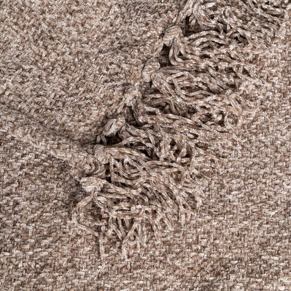 PLAID MARR�N POLI�STER TEXTIL/HOGAR 125 X 150 CM