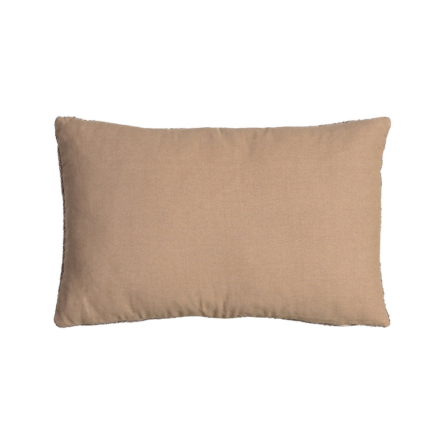 COJÍN MARRÓN POLIÉSTER TEXTIL/HOGAR 30 X 50 CM